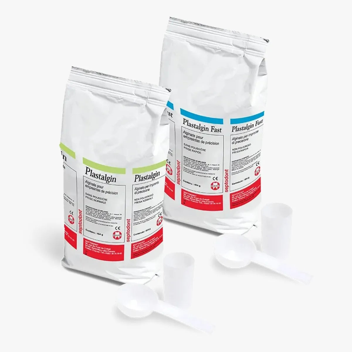 Septodont Plastalgin Alginate Powder Impression Material 454G