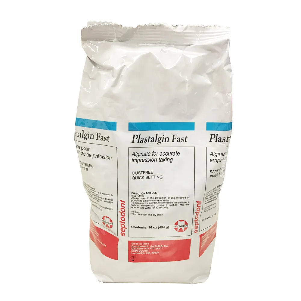 Septodont Plastalgin Alginate Powder Impression Material 454G