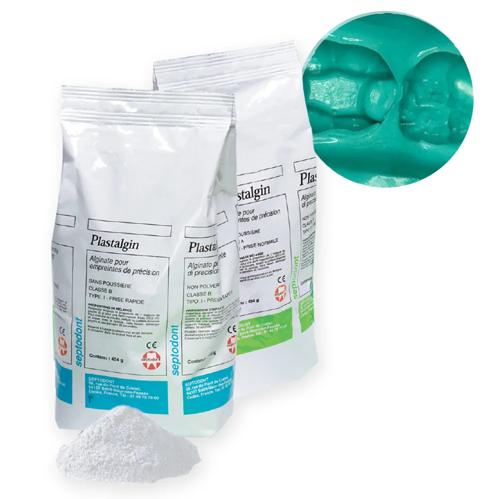Septodont Plastalgin Alginate Powder Impression Material 454G