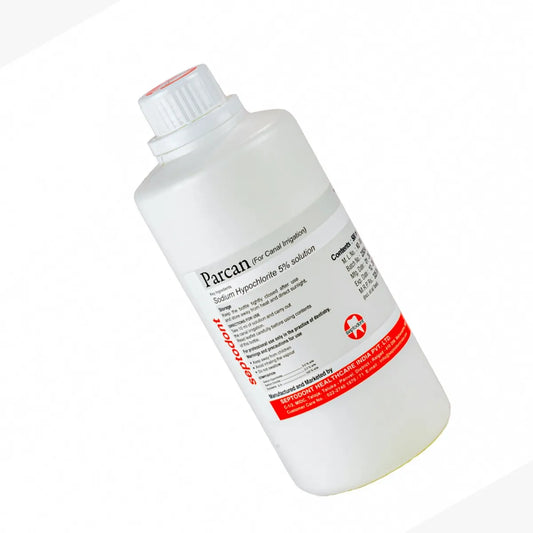 Septodont Parcan 5% Sodium Hypochlorite Solution 500ML