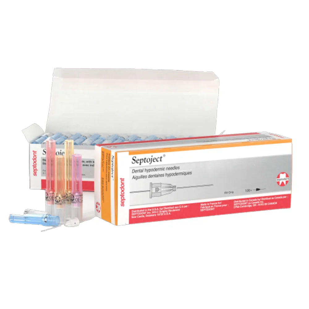 Septodont Septoject Needles For Dental Cartridge Syringe