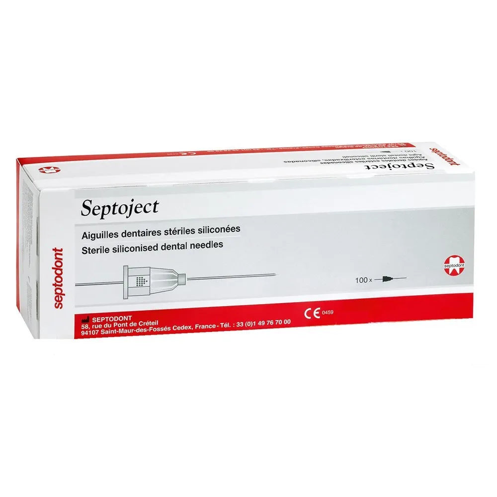 Septodont Septoject Needles For Dental Cartridge Syringe